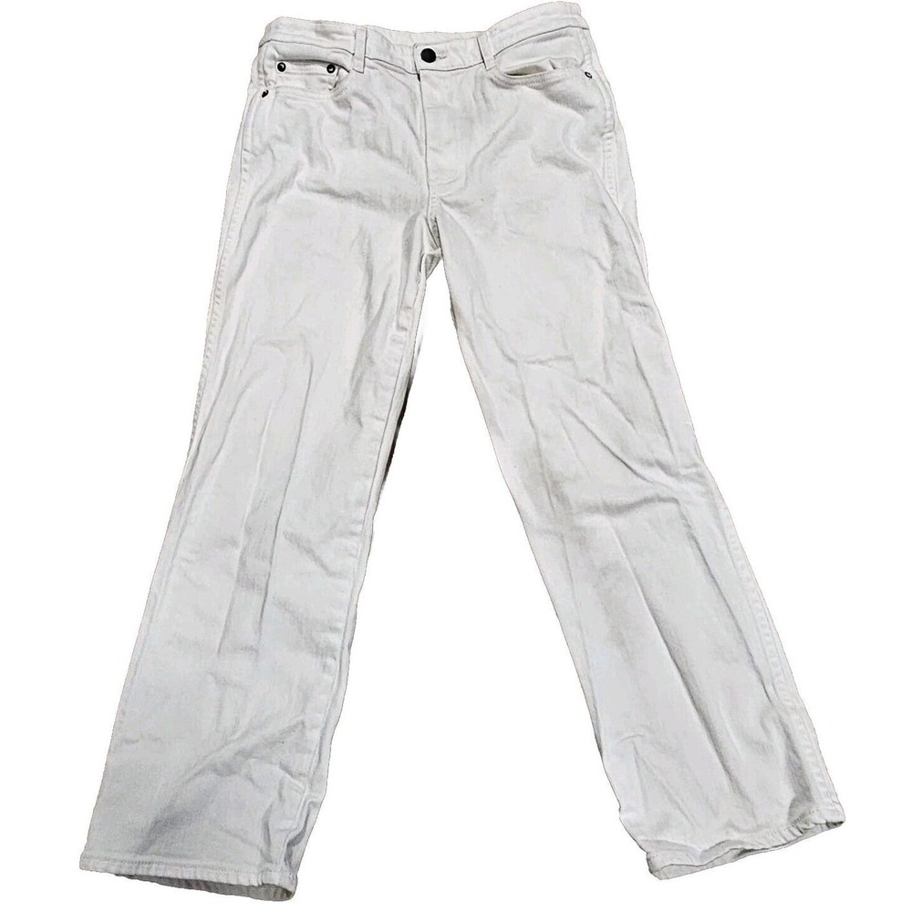 Simon Miller White Straight Leg Jeans